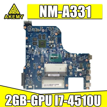NM-A331 Alaplapja A Lenovo G70-70 G70-80 Z70-70 Z70-80 B70-70 B70-80 Laptop Alaplap 2 gb-os GPU-s I7-4510U