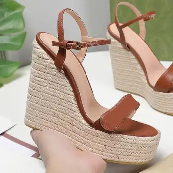 Ollymurs Új Nyári Nyitva Toe Platform, Magas Sarkú Luxus Márka Ékek Szandál Cipő Női Zapatos Mujer