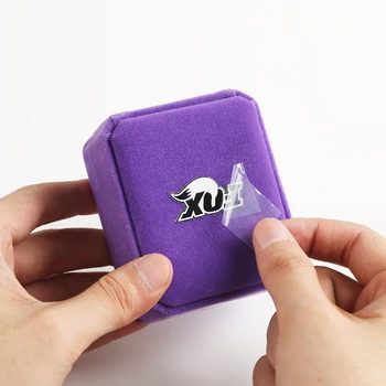 Pegatinas de transferencia UV 3D, logotipo de Fém personalizada, etiquetas de transferencia de letras brillantes,pegatinas per