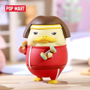 POP MART Duckoo képzés sorozat Vak Doboz Baba Bináris Akció Ábra Születésnapi Ajándék Gyerek Játék