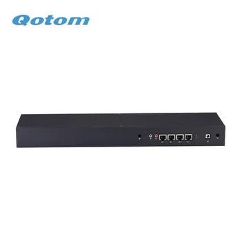 QOTOM 4 LAN Port Micro Készülék Router PFsense Tűzfal Q330G4 Q350G4 - Core i3 4005U i5 4200U 1U Esetben
