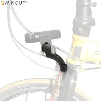 QWINOUT a MTB Első Lámpa Szerelhető Kerékpár Villa Fény Archmount Kiterjesztés alapjául Lámpa Konzol adapter Összecsukható Kerékpár
