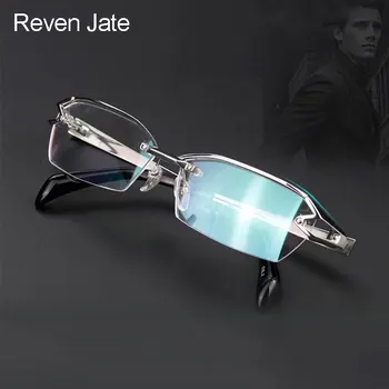 Reven Jate F1143 Optikai Szemüveg Tiszta Titán Keret Receptet Szemüveg Rx Férfiak Szemüveg, Férfi Szemüvegek