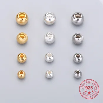 S925 sterling ezüst macska szem gyöngy átutalás gyöngyök DIY ékszerek, kiegészítők nyaklánc, karkötő húzózsinórral tartozékok K aranyozott