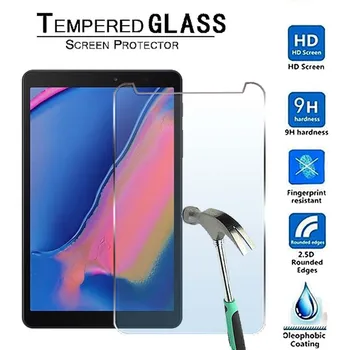 Samsung Galaxy Tab Egy 8.0 (2019) P200 P205 -Prémium Tablet 9H Edzett Üveg kijelző Védő fólia Őr Borító