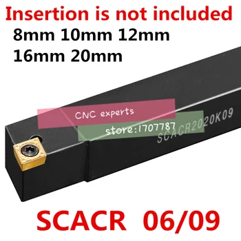 SCACR0808H06 SCACR1010H06 SCACR1212H09 SCACR1616H09 SCACR2020K09 SCACR2020K12 CNC Külső Eszterga szerszám