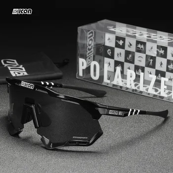 Scicon Férfi Polarizált Napszemüveg, Sport Teljesítményét Goggle TR90 Keret UV400 Védelem Tükör Árnyalatok Ingyenes Doboz