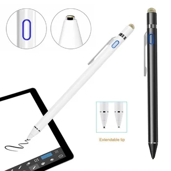 Stylus Ceruza, Apple IPad, Android Tablet Pen Ceruza Rajz 2in1 Kapacitív Képernyő Touch Toll, Mobiltelefon Smart Pen Tartozék