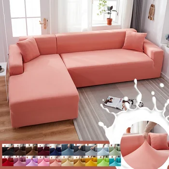 szilárd sarok kanapé kiterjed kanapé slipcovers elastica anyag kanapé bőr védő háziállatok chaselong fedezze L alakú kanapé fotel