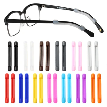 színes Szemüveg Tippek Szilikon Fül Horog Anti-Slip Beállítja Szemüveg Lábát Meghatározott Biztonsági Rögzítő Fül Horgok Szemüveg Napszemüveg Támogatás