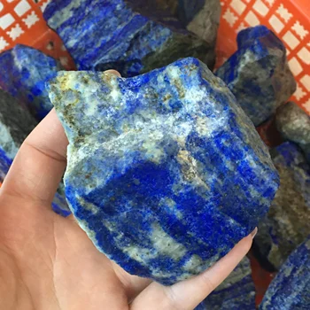 Természetes Nyers Lapis Lazuli Kő Kemény Ásványi Példány