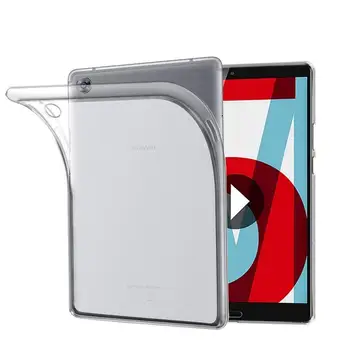 Tok Huawei MediaPad M5 8.4 hüvelyk Borító LAP-AL09 SHT-W09 Tabletta Fedezi 360 Teljes Protecive Puha Világos Vissza az Esetben MediaPad M5 8.4