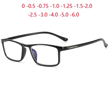 Ultrakönnyű TR90 Kész Rövidlátás Szemüveg Nők, Férfiak, Kényelmes Tér Diák Rövid látás Szemüveg Receptem 0.5-Re -1.0, Hogy -4.0