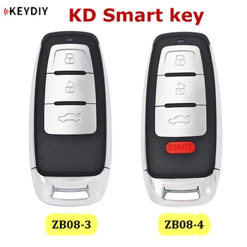 Univerzális KEYDIY ZB08-3 ZB08-4 KD Intelligens Kulcs Távirányítóval a KD-X2 KD Kocsi Kulcsot a Távoli Csere Fér Több, mint 2000 Modellek