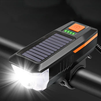 USB Akkumulátor, Vízálló Kerékpár Első Lámpa 3 Módok, T6 LED Gyöngyök Kerékpár Fényszóró SAL99