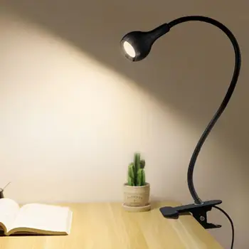 USB Led-es asztali Lámpa Mini Clip-On Rugalmas, Fényes Led-es UV Lámpa Állítható Ragasztó Köröm Szárító Készpénz Termék Érzékelő Kapcsoló