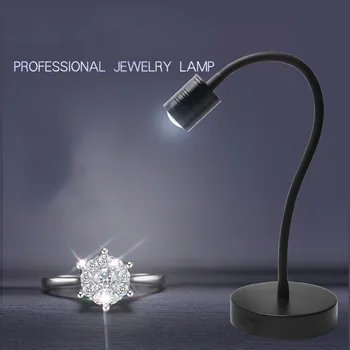 USB-Power Led fényszóró rugalmas cső, szekrény, lámpa, ékszereket bemutató kapcsoló lámpa 3 Szintű Fényerő pult Asztal asztali Lámpa