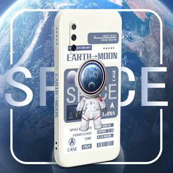 Utazás Űrhajós Telefon Esetében A Xiaomi Mi 9 8 Mi9 Mi8 Folyékony Szilikon Borító