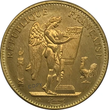 vatera piacterén franciaország 1896 Franciaország 50 Frankot Arany, Réz érme Gyűjtők Másolás Érme