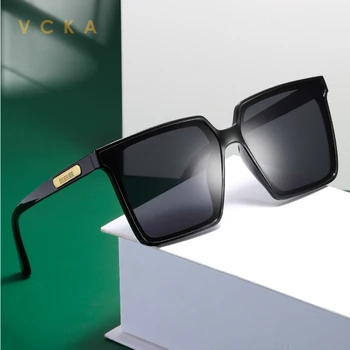VCKA Retro Tér Napszemüveg Steampunk Férfiak, Nők, Márka, design Szemüveget KOPONYA Logó Árnyalatok UV Védelem Gafas