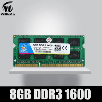 VEINEDA DDR3 Memória 8gb ddr3 1600 PC3-12800 Sodimm Ram ddr 3 Comptaible 1333MHz Laptop