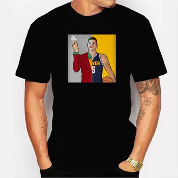 Vicces Emberek Nikola Jokic Rajongók póló Új Divat Férfi Tshirt a Denveri Szurkolók Ajándék Új Divat Streetwear Harajuku Nyári Felsők