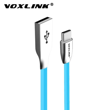 VOXLINK c típusú usb-kábel 2.4 Egy Gyors Töltés usb-c kábel c-Típusú adat Kábel Töltő usb-c-Samsung Note 9 8 Xiaomi mi8 mi6 HTC