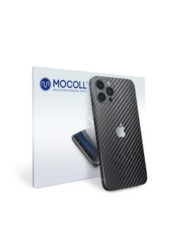Védőfólia mocoll a hátlap Apple iPhone 12 Pro Carbon Fekete