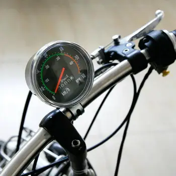 Vízálló Kerékpár Kerékpáros Sebességmérő Analóg Mechanikus Órában, A Hardver Mechanikus Kilométeróra