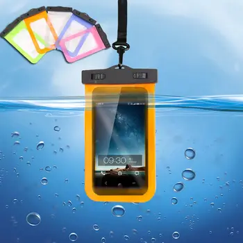 Vízálló Vízalatti Tok Száraz Táska Esetben Fedezi Az iPhone mobiltelefon Érintőképernyős okostelefon színes Folyó Nyomon táskák