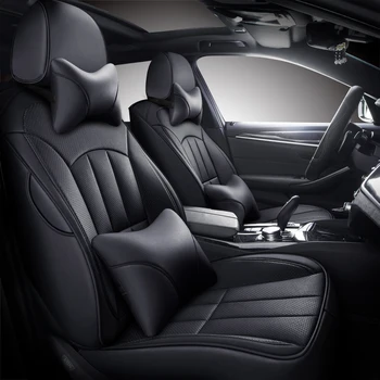 WLMWL Egyéni bőr ülés fedezni Cadillac minden modell XTS SRX XT5 CT6 ATSL autós kiegészítők, Autó-Stílus, Autó Tartozékok