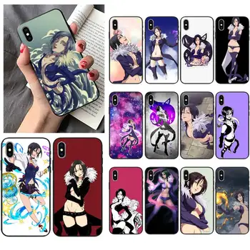 XWYING Anime A Hét főbűn Merlin Telefon tok iPhone 12 Mini 11 Pro XS Max X XR 7 8 Plusz