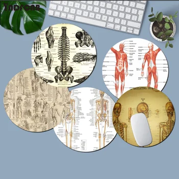 YNDFCNB Gyönyörű Anime orvostudomány anatómiai Gumi Egér Tartós Asztali Mousepad Anti-Slip Laptop PC Egér Pad Mat gaming Mousepad