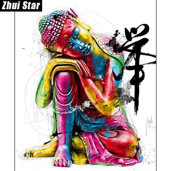 Zhui Csillag Teljes Négyzet Gyémánt 5D DIY Gyémánt Festmény 