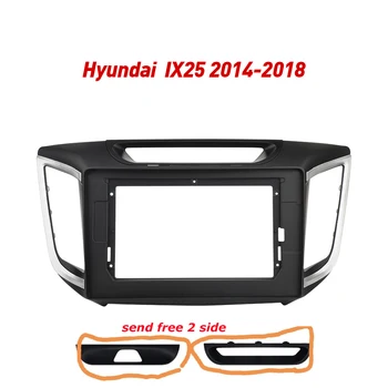 Átmeneti keret Hyundai IX25 2014-2018 Fascia Rádió Telepítés Keret Multimédia videolejátszó Panel Fascias
