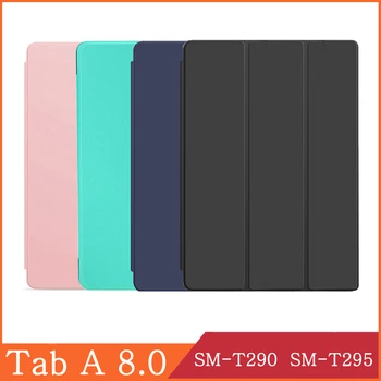 Érdekesség, hogy a Samsung Galaxy Tab EGY 8.0 2019 SM-T290/T295 Mágneses Állvány Tablet Esetben Auto Wake/Sleep Bőr Flip Smart Cover
