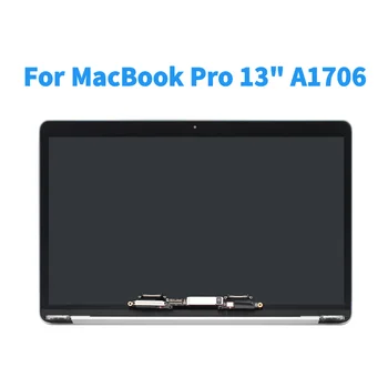 Új A1708 MacBook Pro 13.3 inch A1708 Késő 2016 2017 Közepéig Retina LCD Kijelző Közgyűlés EMC 3163 Képernyő Cseréje Ezüst