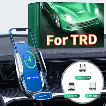 Új, Intelligens Indukciós Autós Telefon tartó TRD KORONA REIZ COROLLA Camry Sarj Hilux VITZ Corolla Yaris Rav4 C-hr 86 Prius