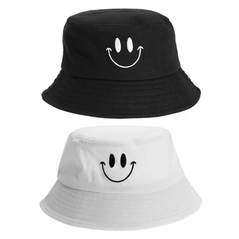 Új kalap női koreai változata a dagály fényvédő kalap cuki tavaszi, nyári, alkalmi mosolyogva halász kalap-medence kalap szeretők