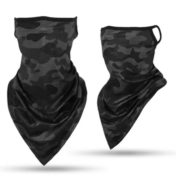 új Katonai Túrázás Sálak Poliészter Szélálló nyakmelegítő Maszk Anti UV Taktikai Arcát Álcázás Kendő Nyomtatás