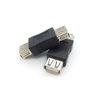 Új USB 2.0 Plug Egy Női Csatoló Kábel Adapter Csatlakozó DOM668