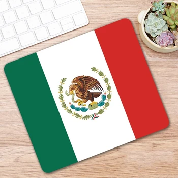 Új Érkezés Mexikói Zászló Nyomtatott Gumi Számítógép Mousepad Egér Pad Mause Egerek Mat