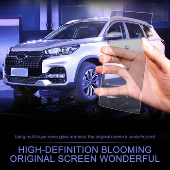 Üveg-Autó HD Navigációs Képernyő Edzett Film Gps Matricát Chery Tiggo 7 Pro 2021 Tartozékok Protector Automatikus Belső Dekorok